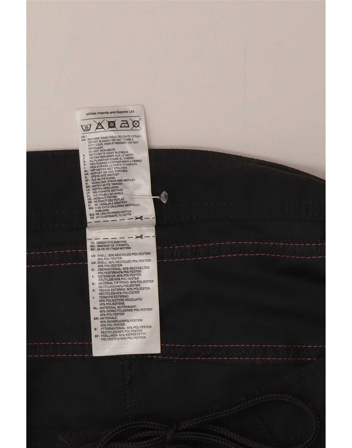 Adidas - Bañador para mujer (talla 8), color negro, poliéster