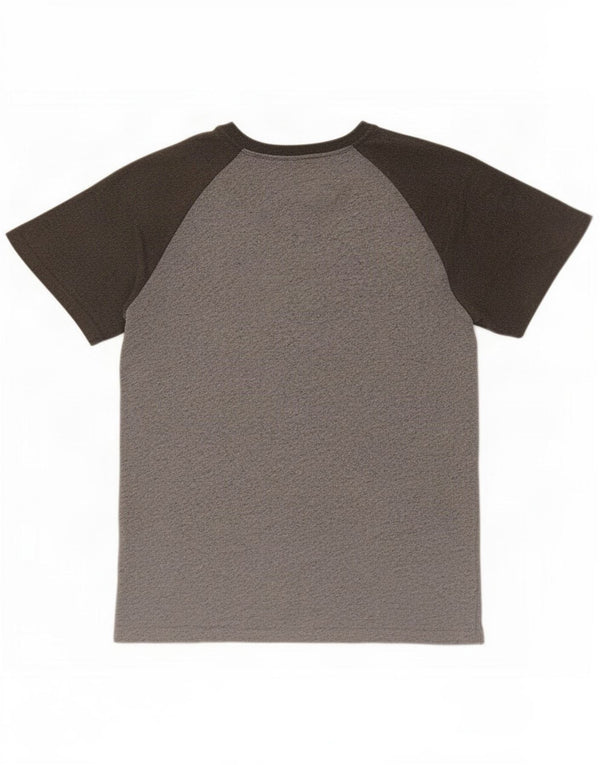 Superdry Camiseta gráfica para hombre Top XL de algodón moteado gris