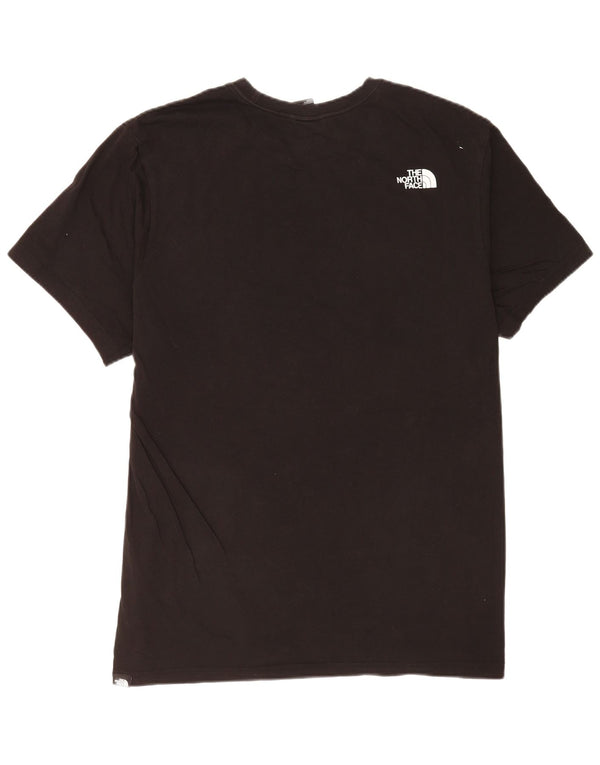 The North Face Camiseta gráfica para hombre Top 2XL Algodón negro