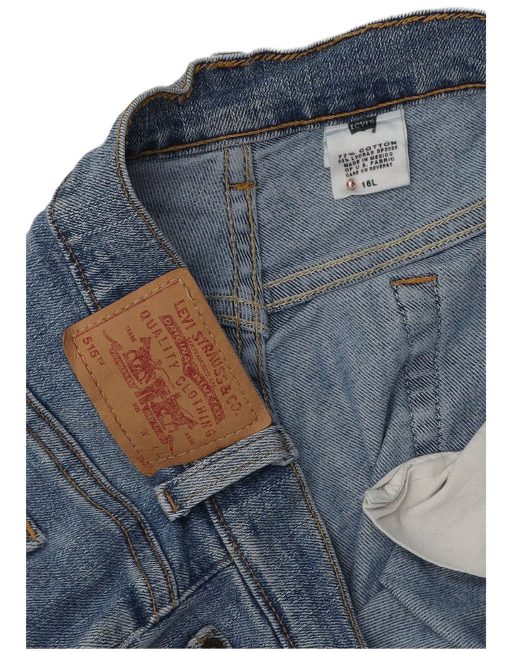 Levi's Jeans 515 Bootcut para mujer US 16 2XL W36 L32 Algodón azul