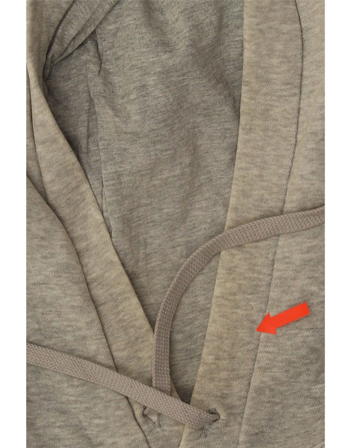 Sudadera con capucha Nike para hombre - Jersey de algodón moteado en gris medio