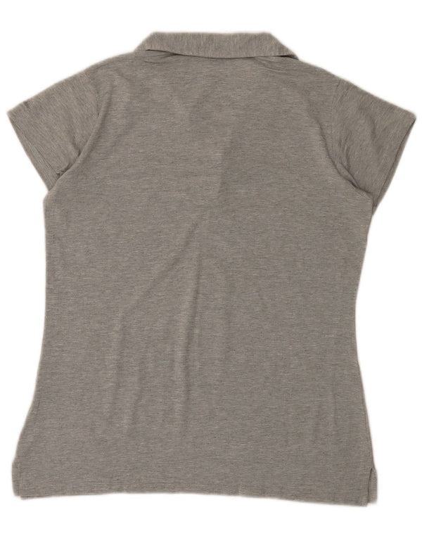 COLUMBIA Polo para mujer UK 44 Grande Gris