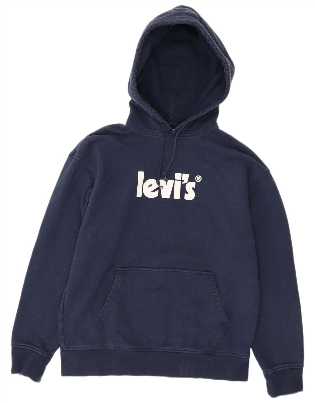 Levi's Jersey con capucha y gráfico relajado para hombre Algodón azul marino mediano