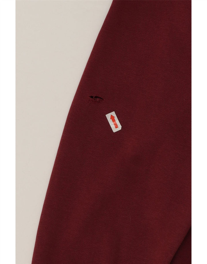 Puma Hombre Sudadera Con Capucha Gráfica Jumper Medium Borgoña