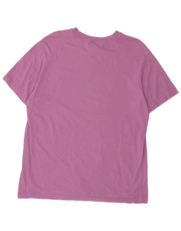 Camiseta NIKE Hombre Top Small Morado Algodón