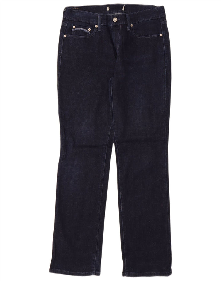 LEVI'S Jeans rectos para mujer US 8 Medium W29 L32 Azul marino Algodón