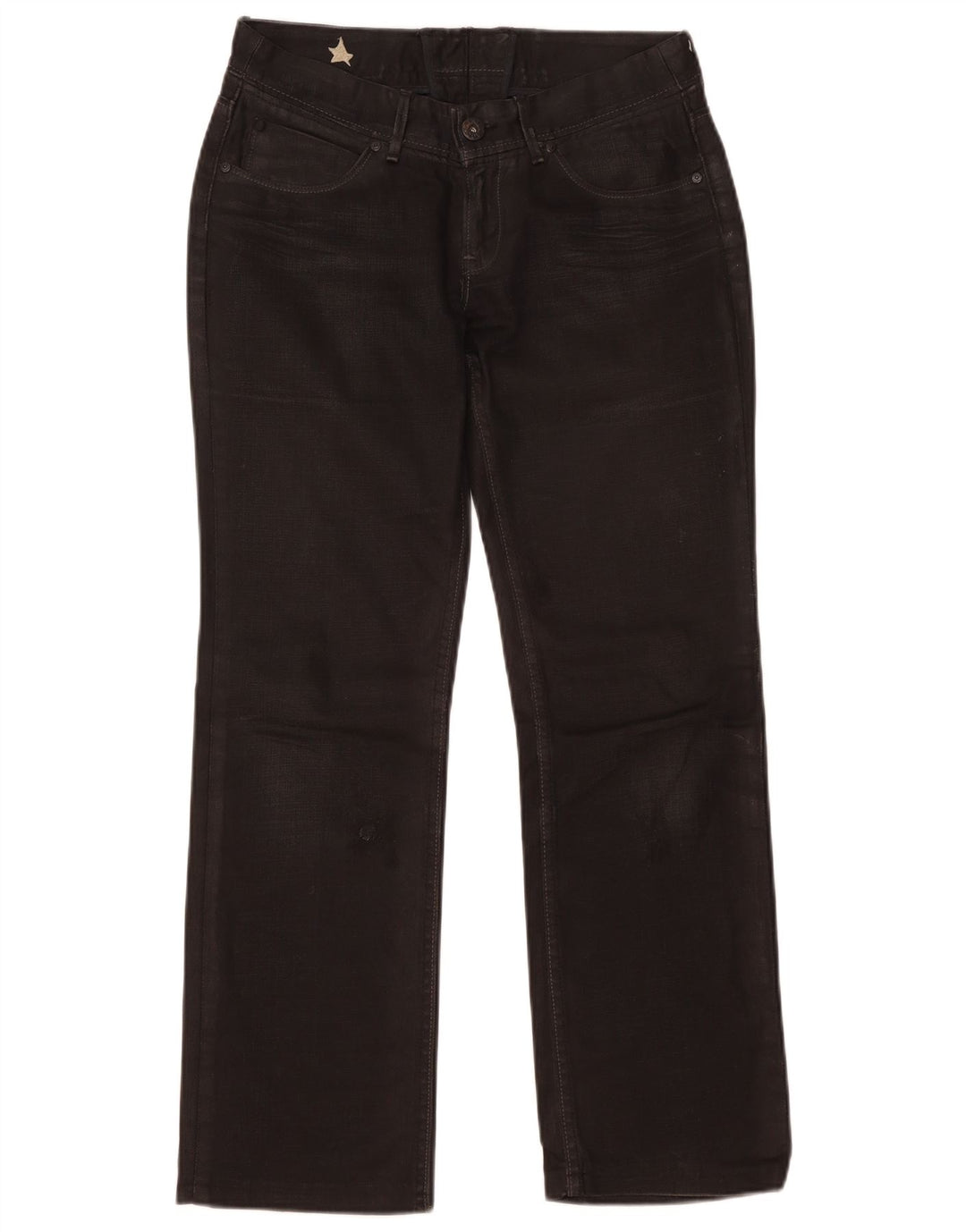 Vaqueros rectos Levi's para hombre W29 L32 Algodón negro