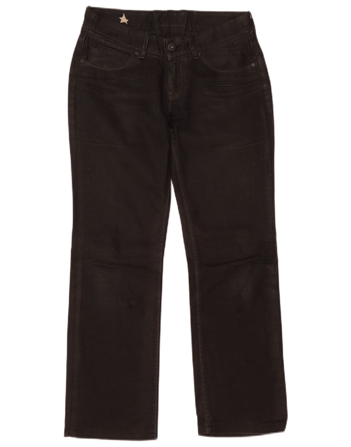 Vaqueros rectos Levi's para hombre W29 L32 Algodón negro