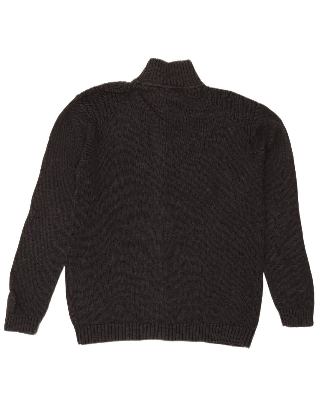 Gant Suéter tipo cárdigan para hombre XL Lino negro
