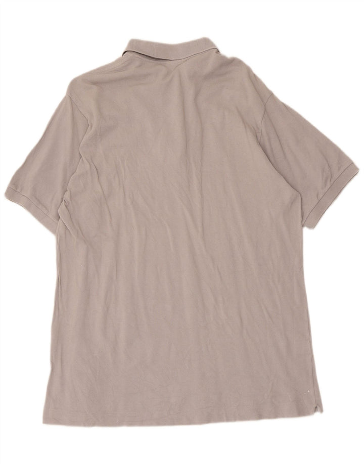 Polo Lacoste Hombre Talla 6 XL Algodón Gris