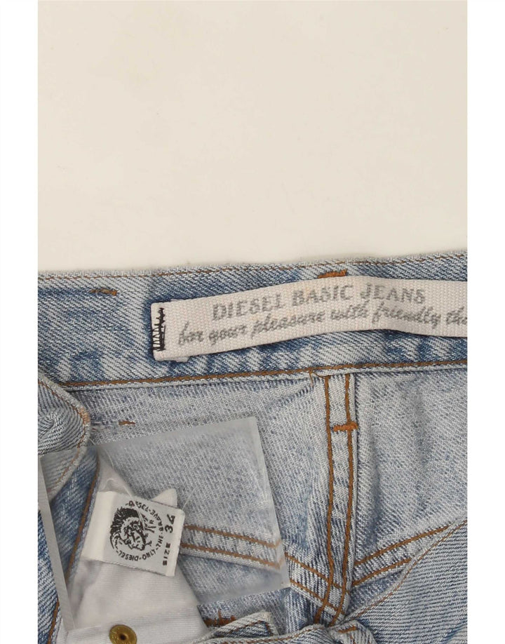 Diesel Pantalones cortos de mezclilla para hombre W34 Algodón azul grande