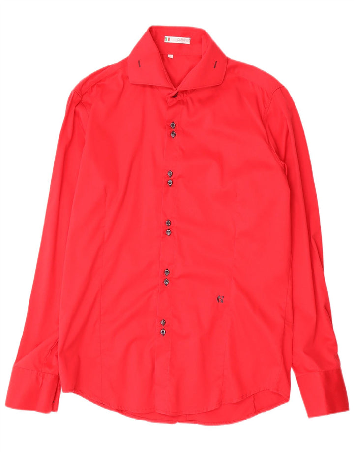 Naracamicie Camisa Hombre Grande Algodón Rojo