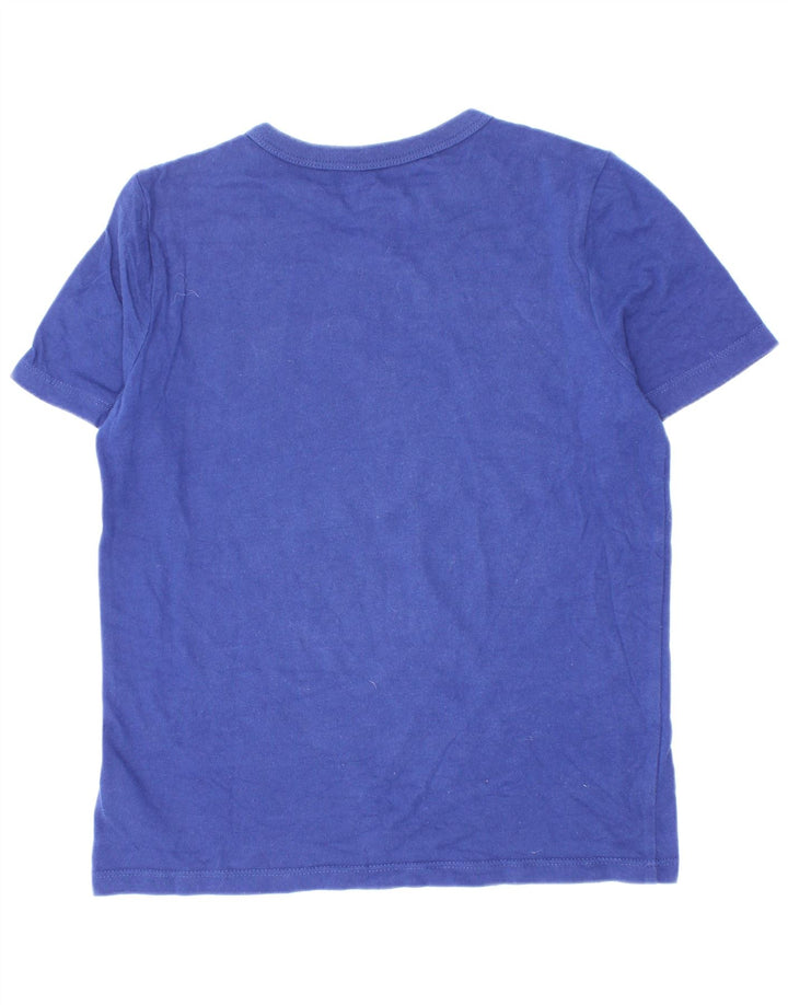 Gap Camiseta gráfica para niño 6-7 años Small Azul Algodón