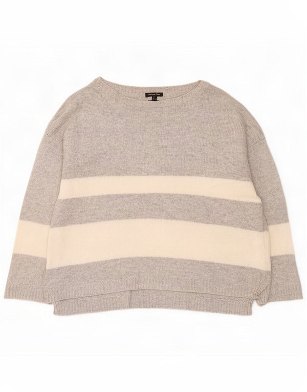 Massimo Dutti Jersey tipo jersey para mujer con cuello barco UK 40 Small Gris Rayas  Descripción del producto Tamaño de la etiqueta: