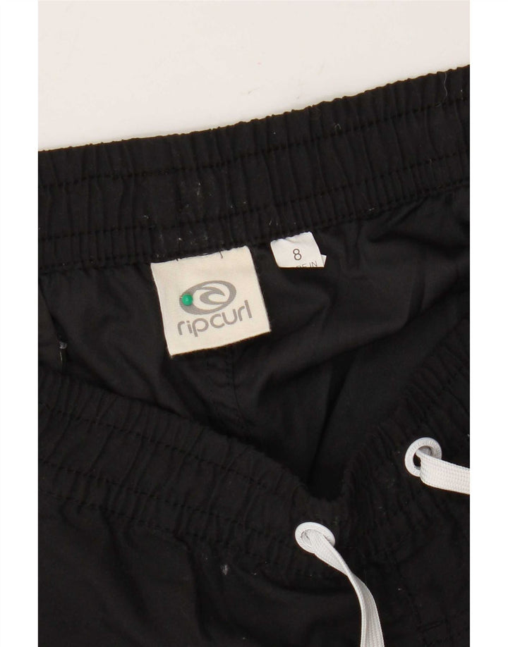 Rip Curl - Pantalones cortos deportivos para mujer (talla 8), color negro