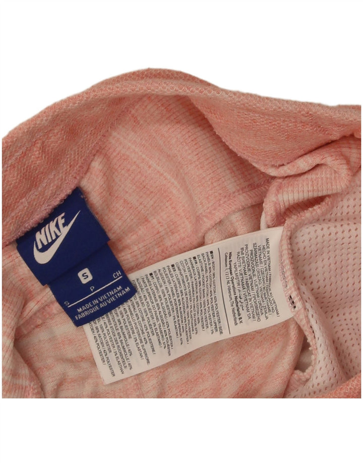 Pantalones cortos deportivos Nike para hombre de algodón a rayas rosa pequeño