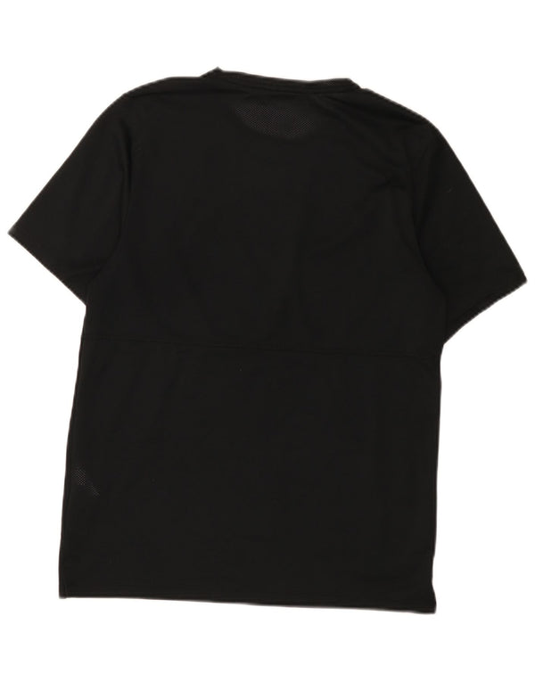 Nike - Camiseta Dri Fit para hombre, talla pequeña, poliéster negro