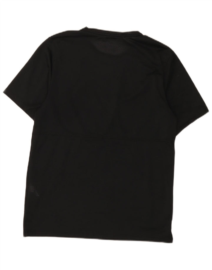 Nike - Camiseta Dri Fit para hombre, talla pequeña, poliéster negro