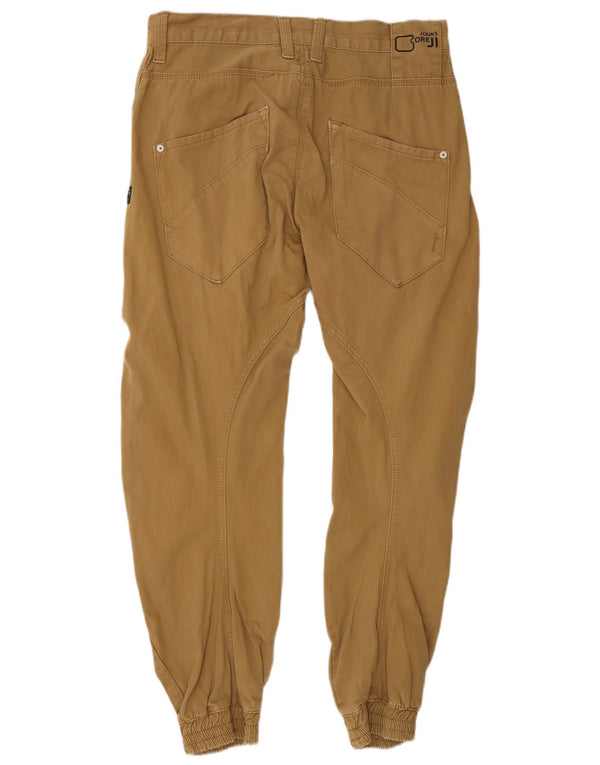 Jack & Jones Mens Joggers Cargo Pantalones W32 L30 Algodón Beige