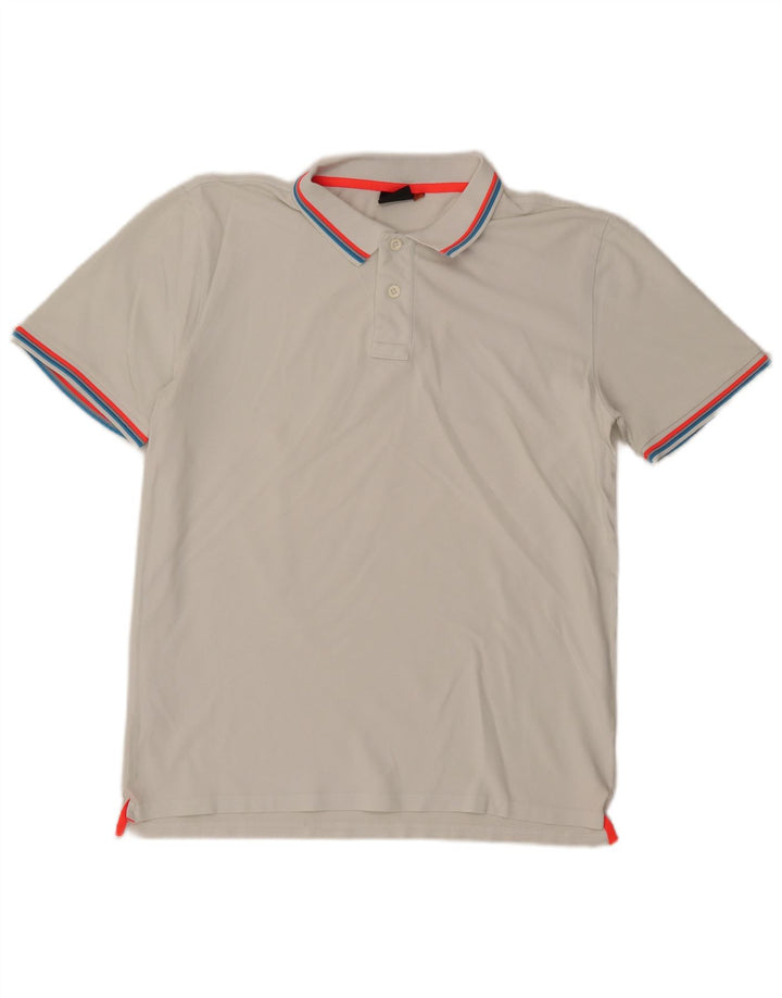 Polo Sundek Hombre XL Algodón Blanco