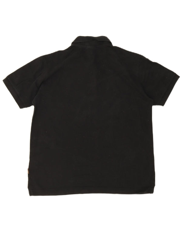 Rifle Polo Hombre Negro Mediano