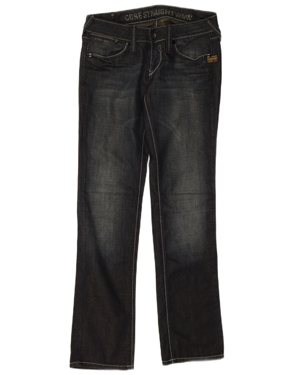 Vaqueros Rectos G-Star Mujer W28 L32 Algodón Azul Marino