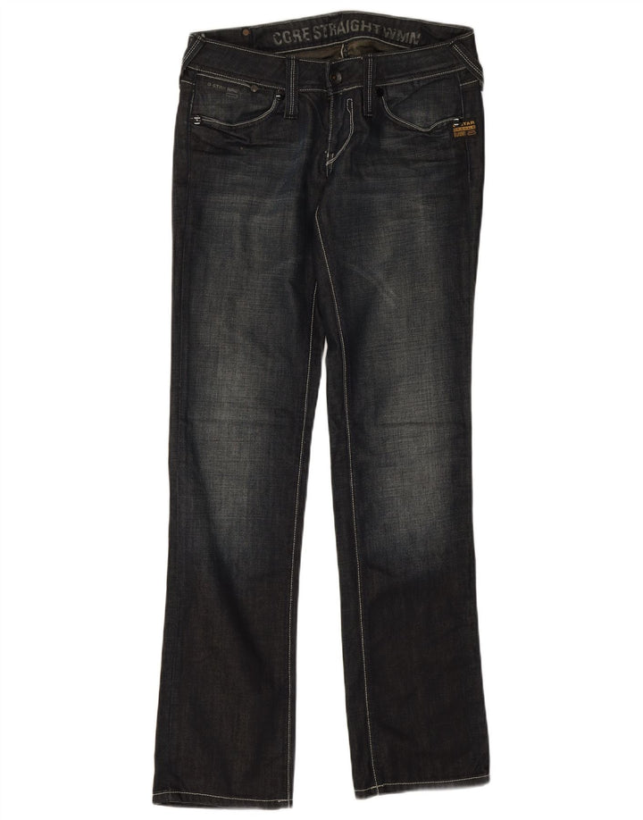 Vaqueros Rectos G-Star Mujer W28 L32 Algodón Azul Marino