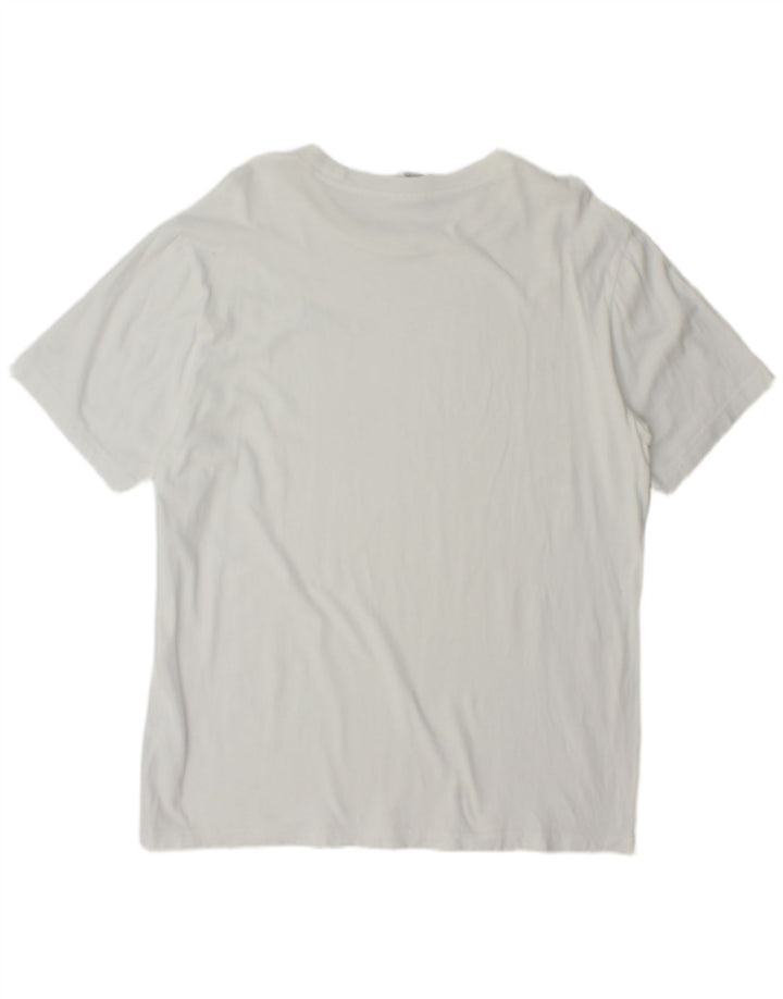 Champion Camiseta Hombre Top XL Blanco Algodón