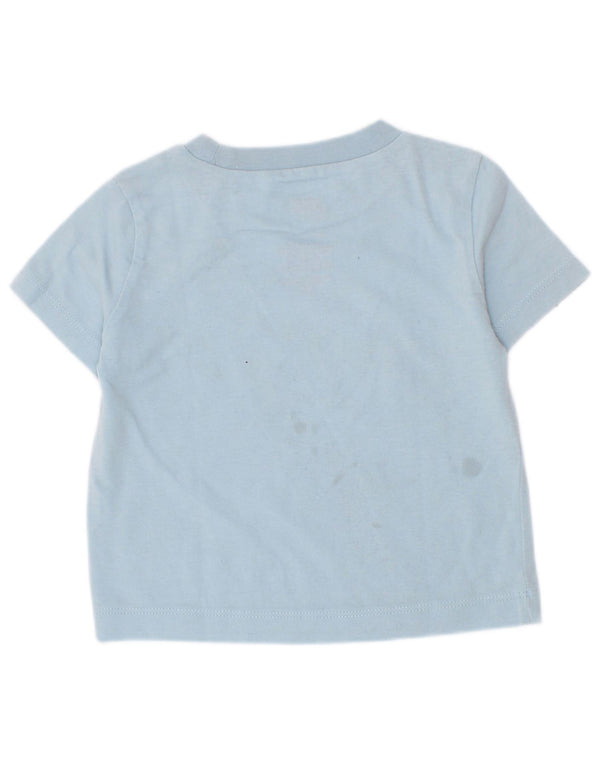 Nike Camiseta gráfica para bebés de 9 a 12 meses, algodón azul