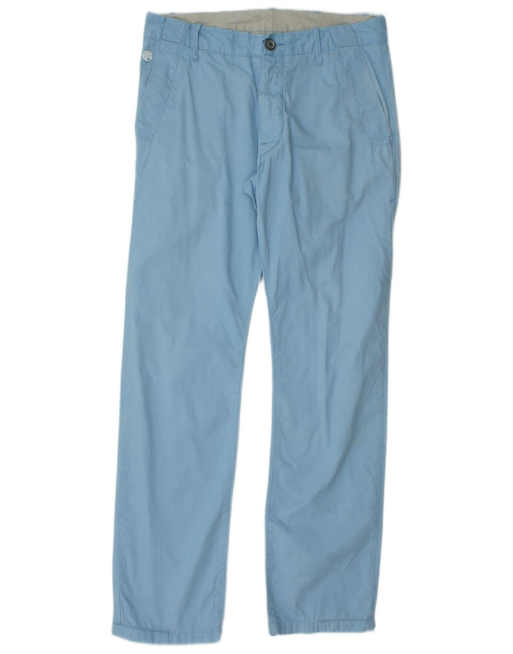 G-STAR Pantalón chino cónico para hombre W30 L32 Algodón azul