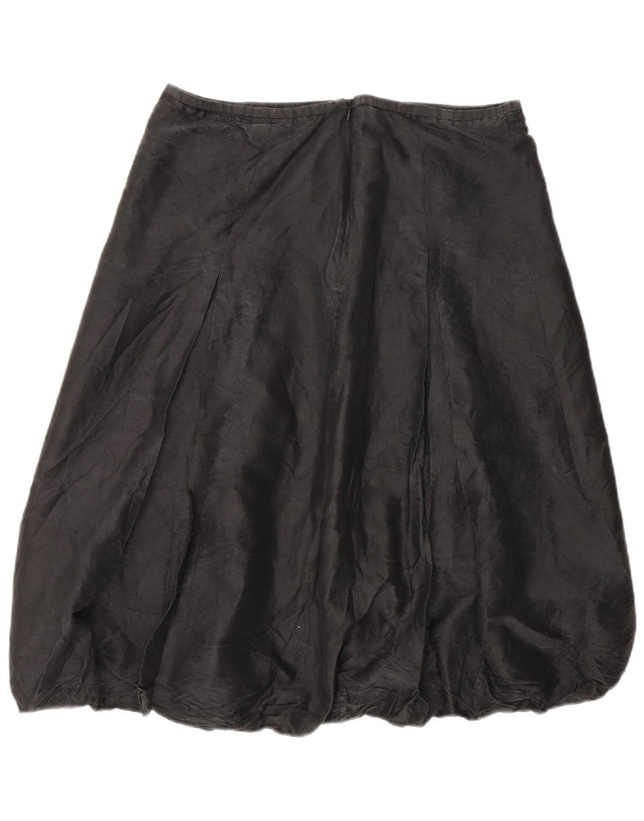 Falda Burbuja Para Mujer Coast UK 44 Grande W32 Seda Gris