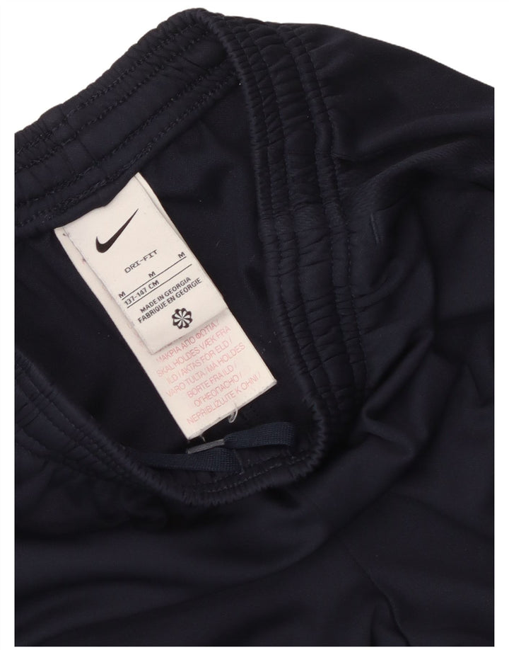 Nike Pantalones de chándal Dri Fit para niños 10-11 años Mediano Azul Marino Poliéster