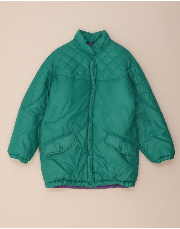 Meccano Womens Padded Jacket EU 44 XL Green Polyamide