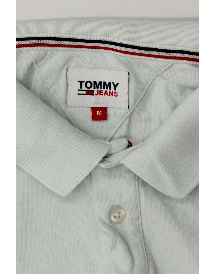 TOMMY HILFIGER Polo para hombre de algodón azul medio
