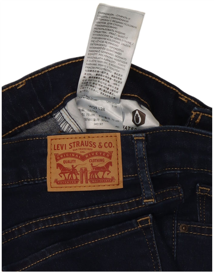 LEVI'S Vaqueros pitillo 711 para mujer W29 L28 Algodón azul marino