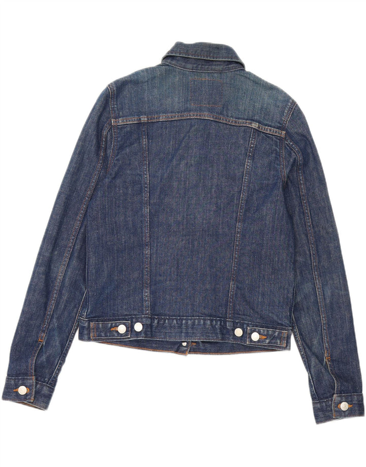 Levi's Chaqueta vaquera corta para mujer Reino Unido 12 Azul medio