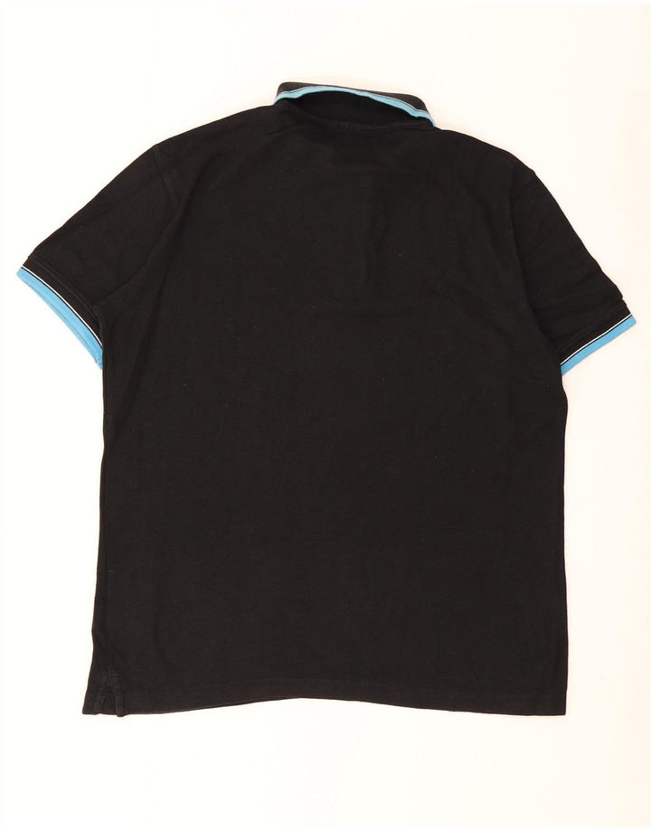 Polo Fila Hombre IT 50 Medium Negro Algodón
