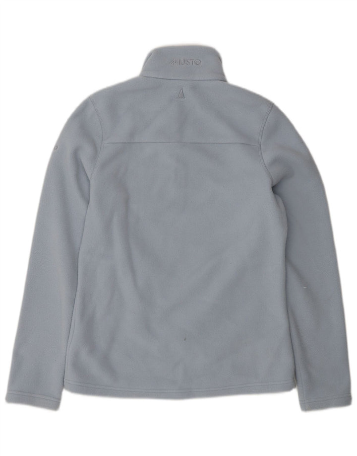 Musto Chaqueta polar para mujer UK 10 Small Poliéster azul