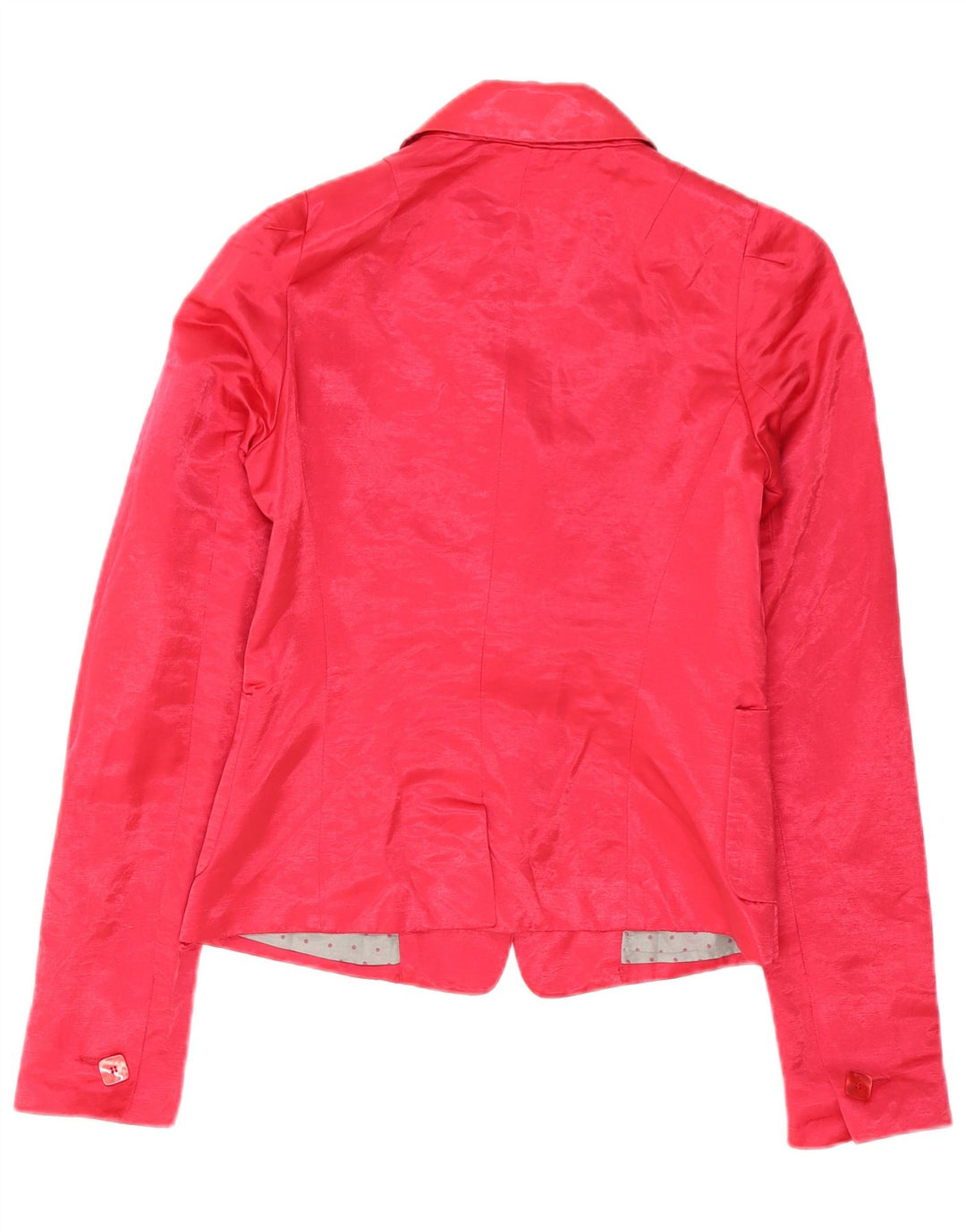 Chaqueta tipo blazer de 2 botones para mujer Liu Jo IT 42 Lino rosa medio