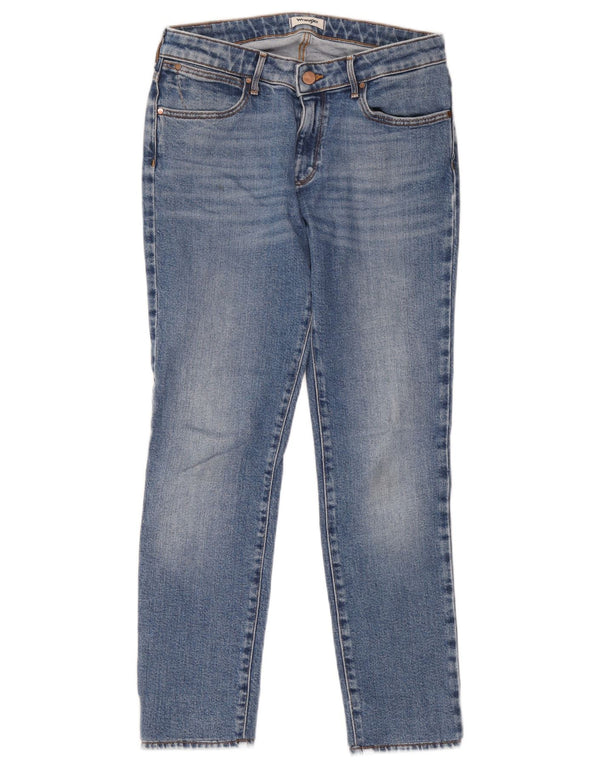 Vaqueros Ajustados Mujer Wrangler W28 L27 Algodón Azul