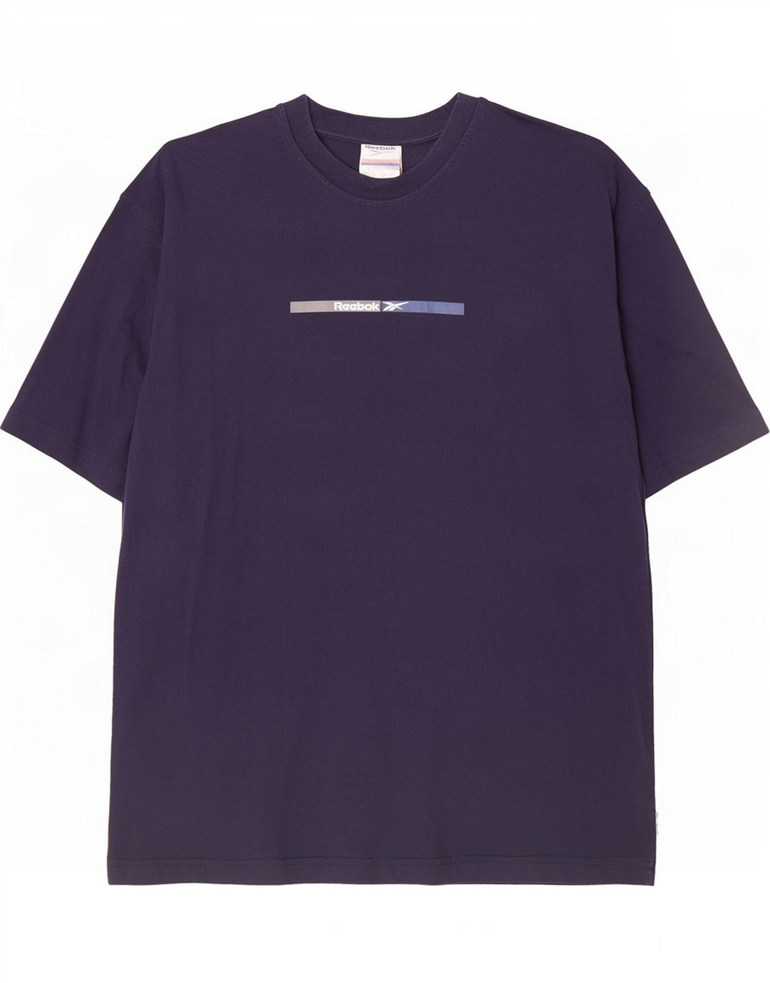 Reebok - Camiseta gráfica para hombre, talla grande, algodón azul marino