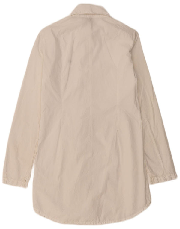 Sun68 Vestido camisero para mujer UK 40 Small Blanco