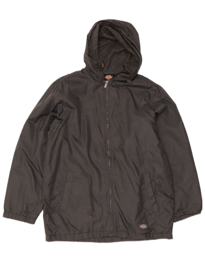 Dickies Chaqueta cortavientos con capucha para hombre UK 36 Small Gris Poliéster