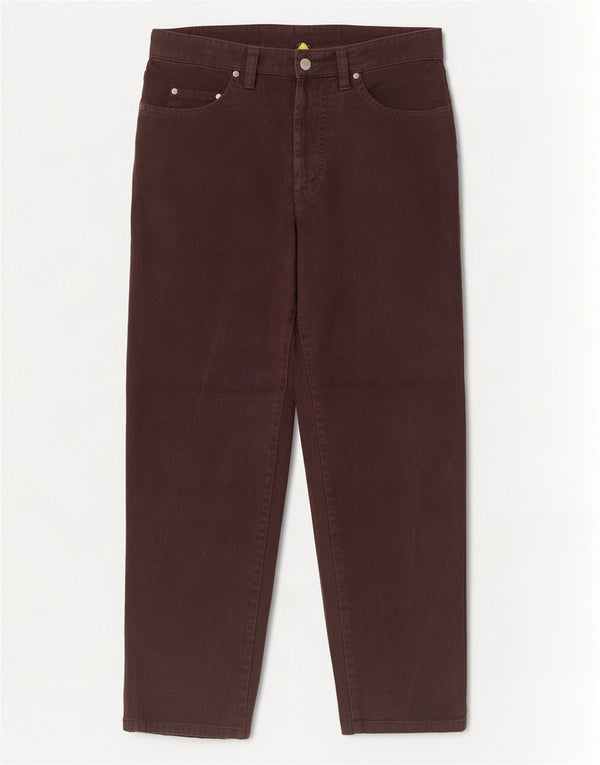 Vaqueros cónicos para hombre Camel Active W31 L31 Algodón marrón