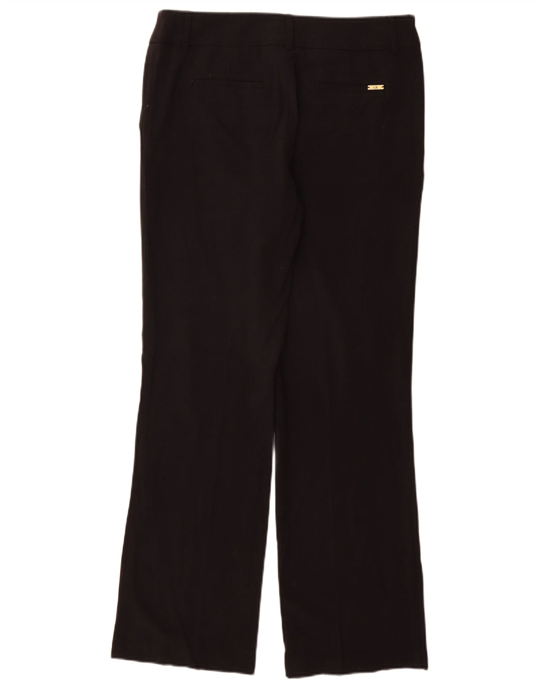 Calvin Klein Pantalones casuales con corte de bota para mujer US 8 Medium W28 L32 Negro