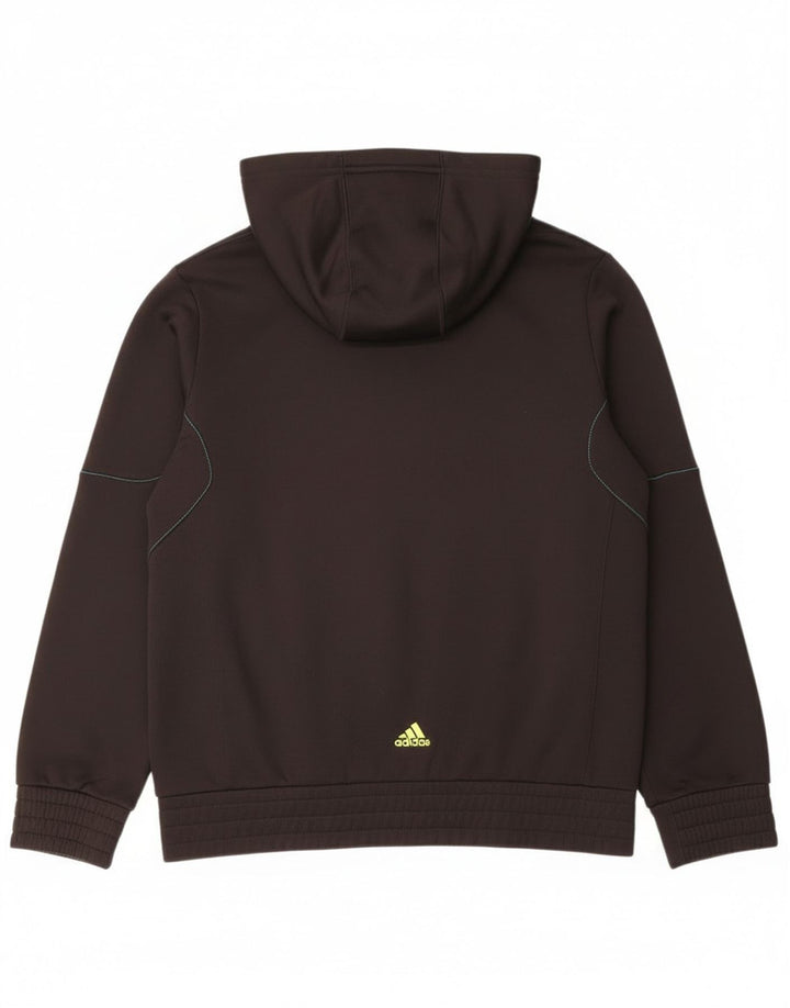 Adidas Sudadera con capucha y cremallera Predator Graphic para niños 13-14 años Negro Poliéster