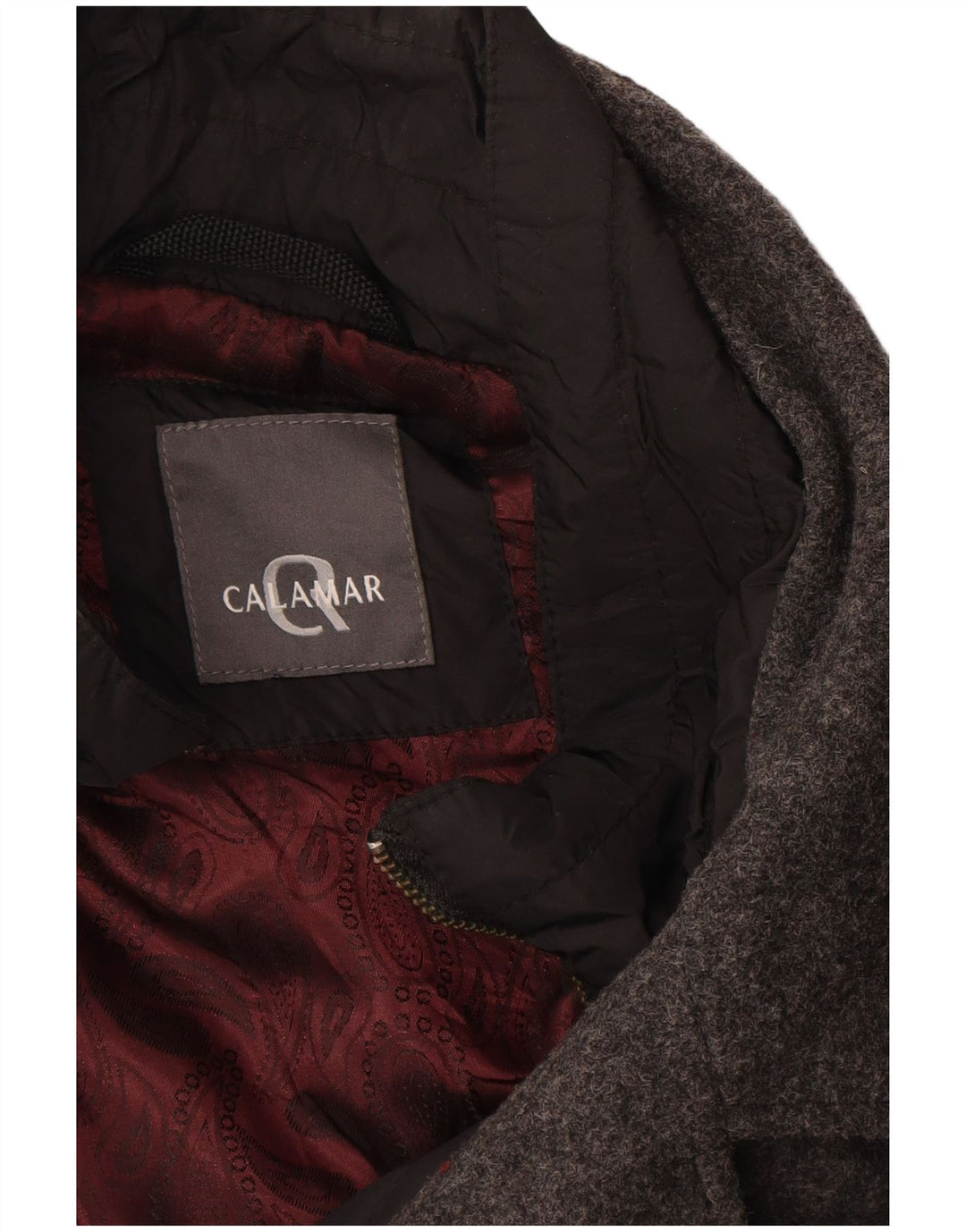 CALAMAR Chaqueta utilitaria para hombre IT 56 3XL Lana gris