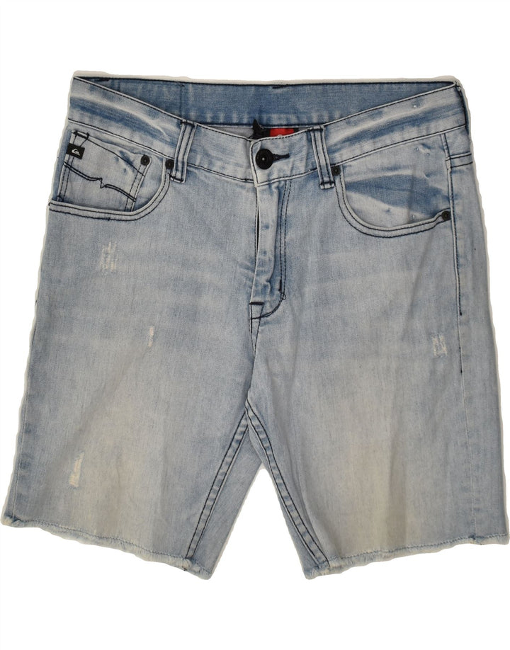 BEST COMPANY Womens Denim Shorts IT 48 XL W34 Blue | Vintage Best Company | Thrift | Second-Hand Best Company | Used Clothing | Messina Hembry 