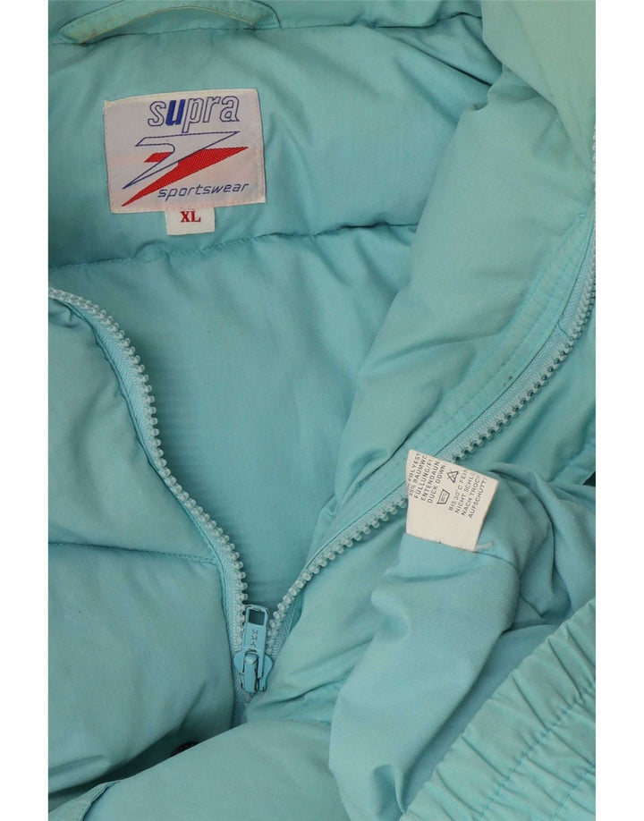 Supra Chaqueta acolchada para hombre ES 42 XL Poliéster azul