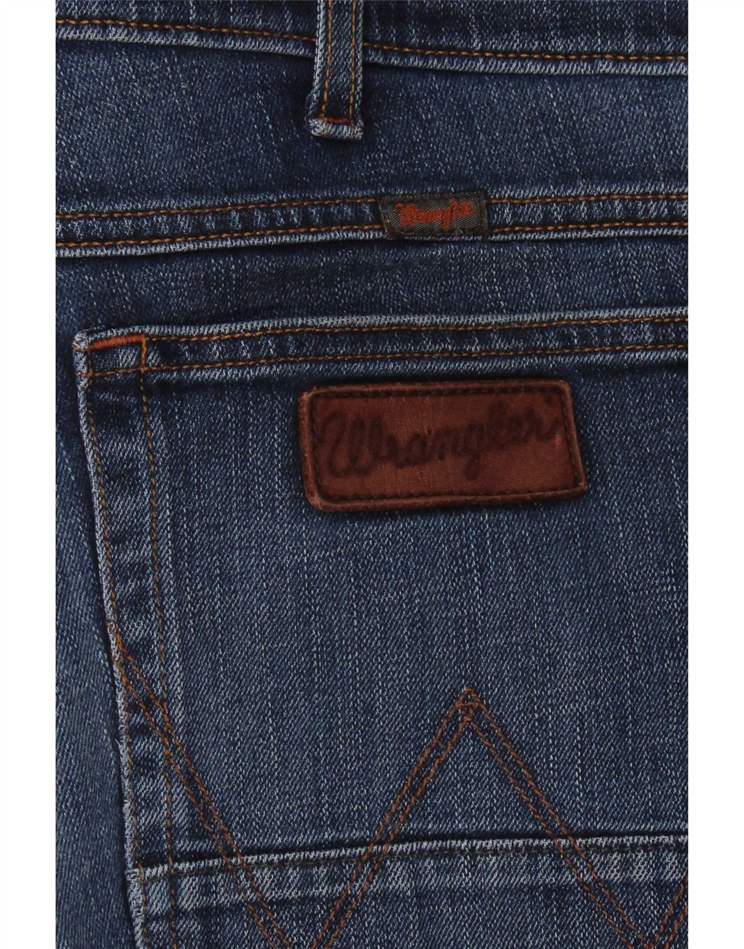 Vaqueros Wrangler Hombre Rectos W38 L29 Azul Marino